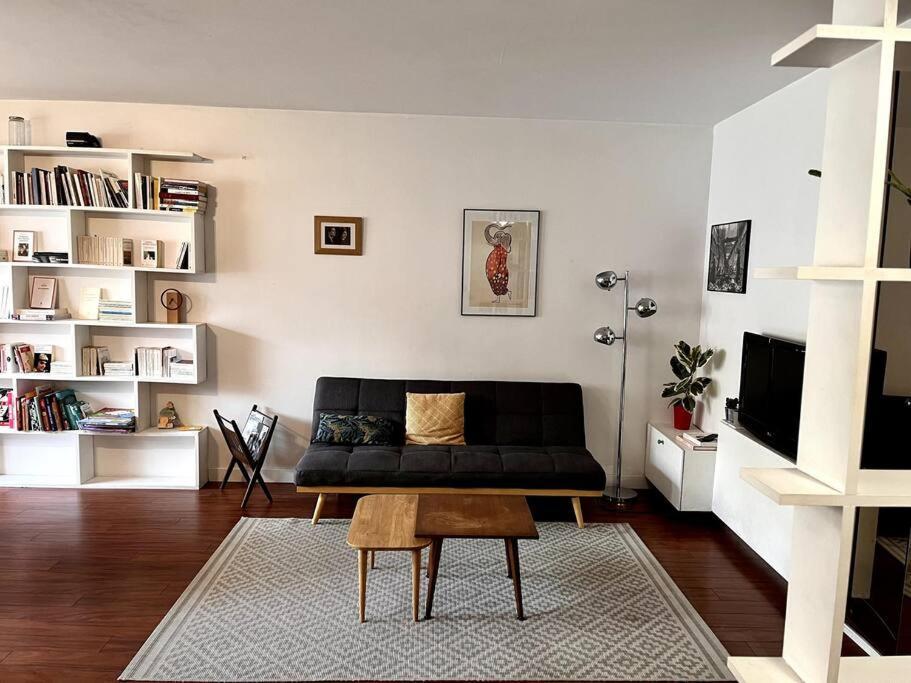 Paris : Appartement Familial Avec Parking Prive Clichy Exterior foto